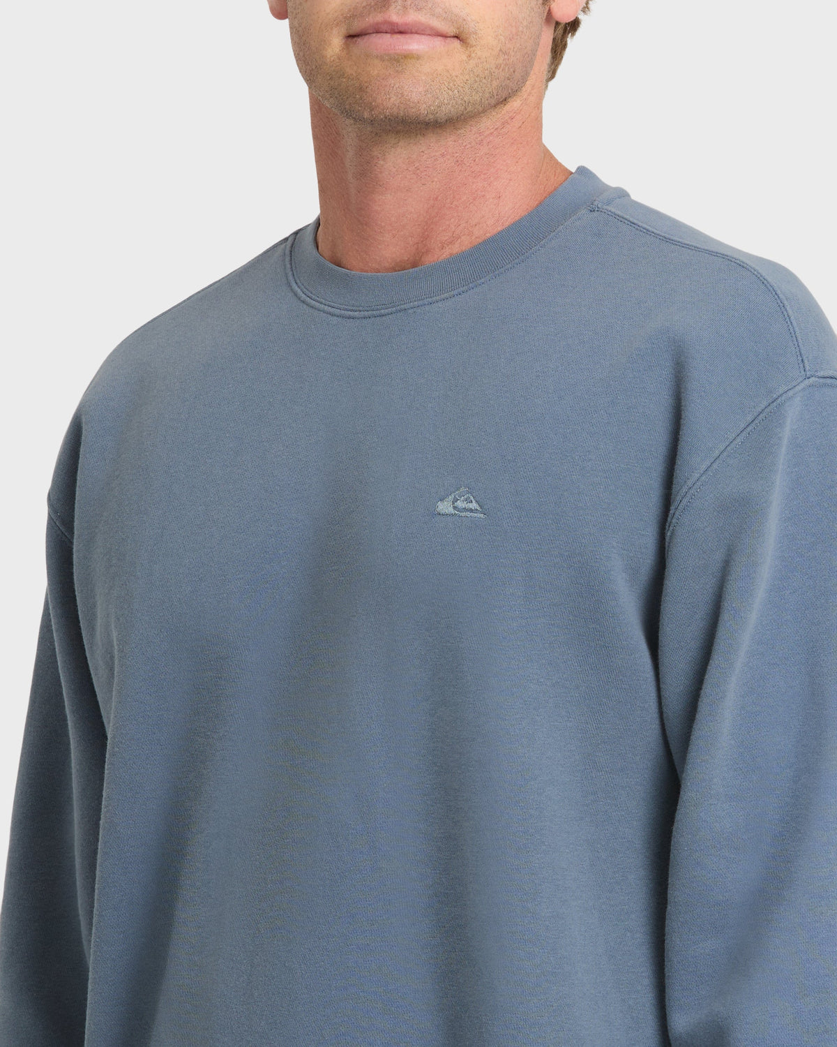 Saltwater Crewneck Sweatshirt - China Blue | Quick Silver