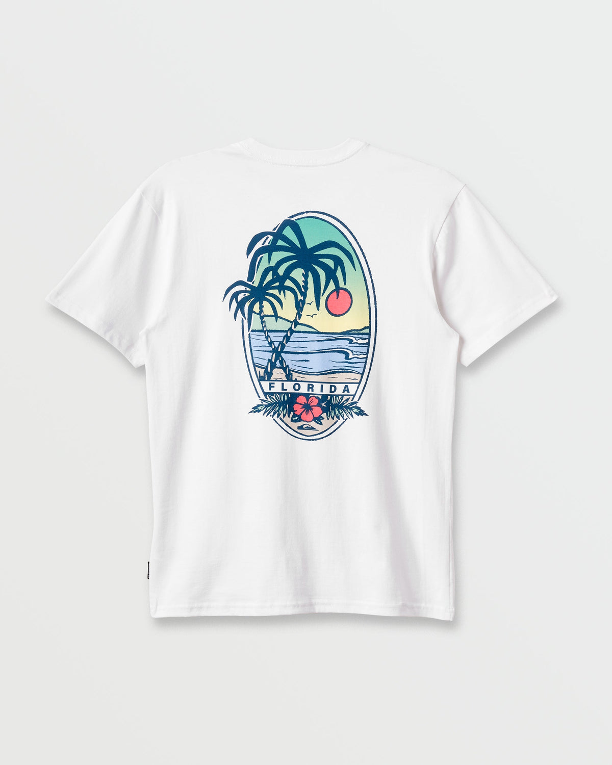 Fl Florida Lookout Point Classic T-shirt - White | Quick Silver