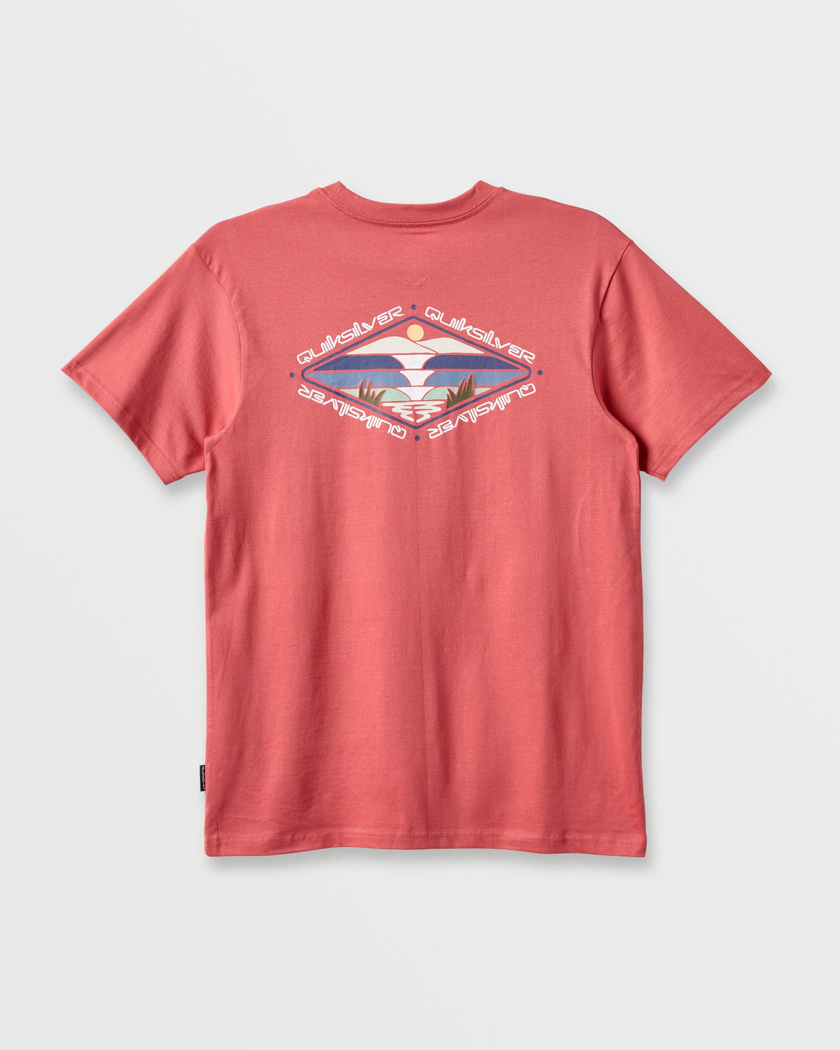 Peak Day Classic T-shirt - Mineral Red | Quick Silver