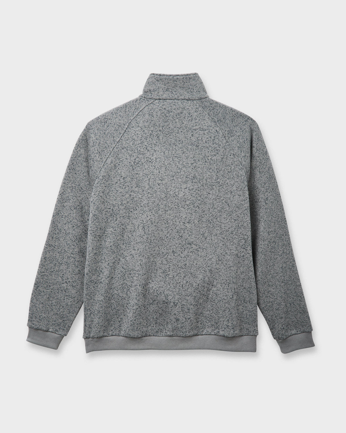 Keller Half Zip Mock Sweatshirt - Smoked Gray Heather | Quick Silver