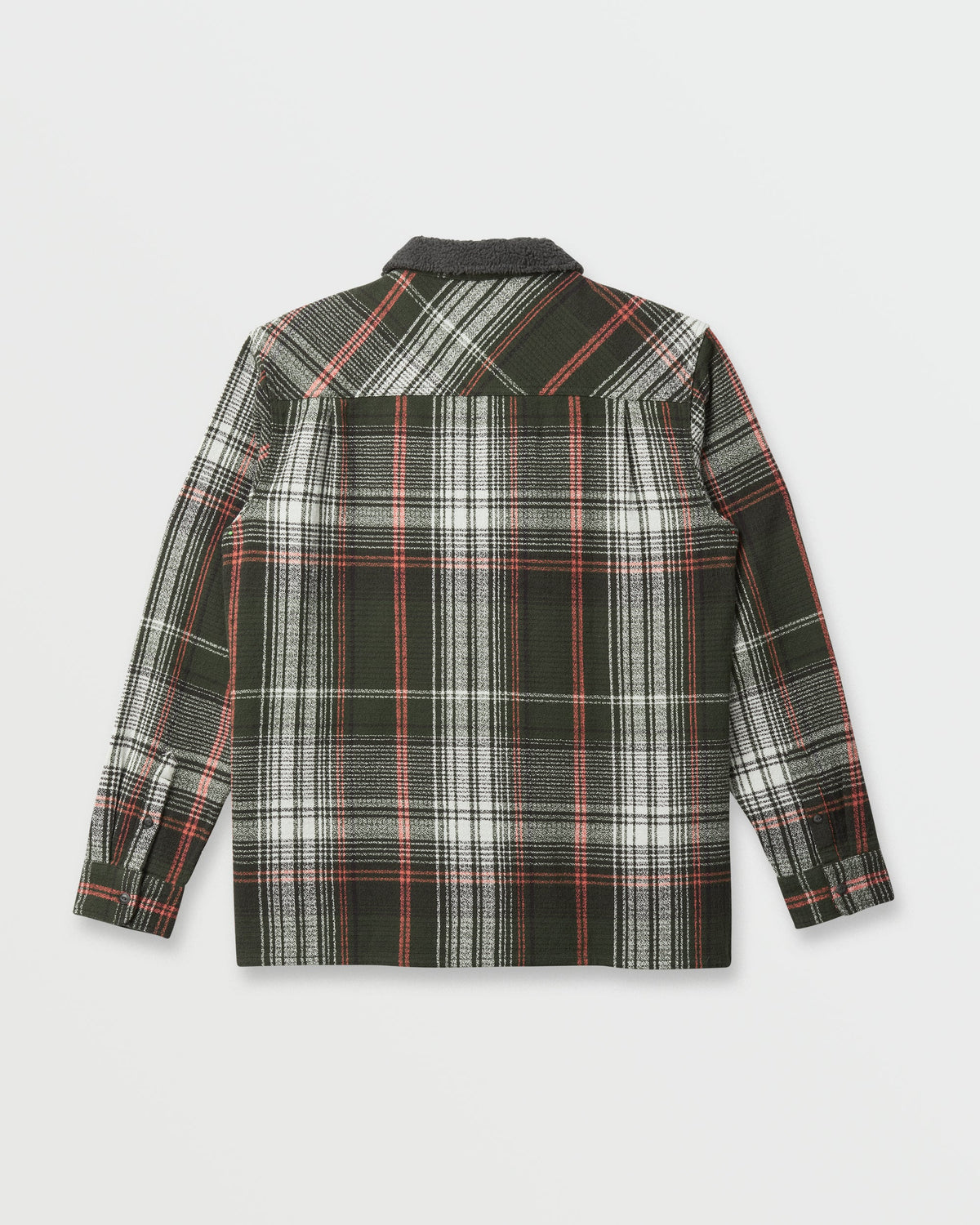 Campo Zip Flannel Shirt - Grape Leaf | Quick Silver