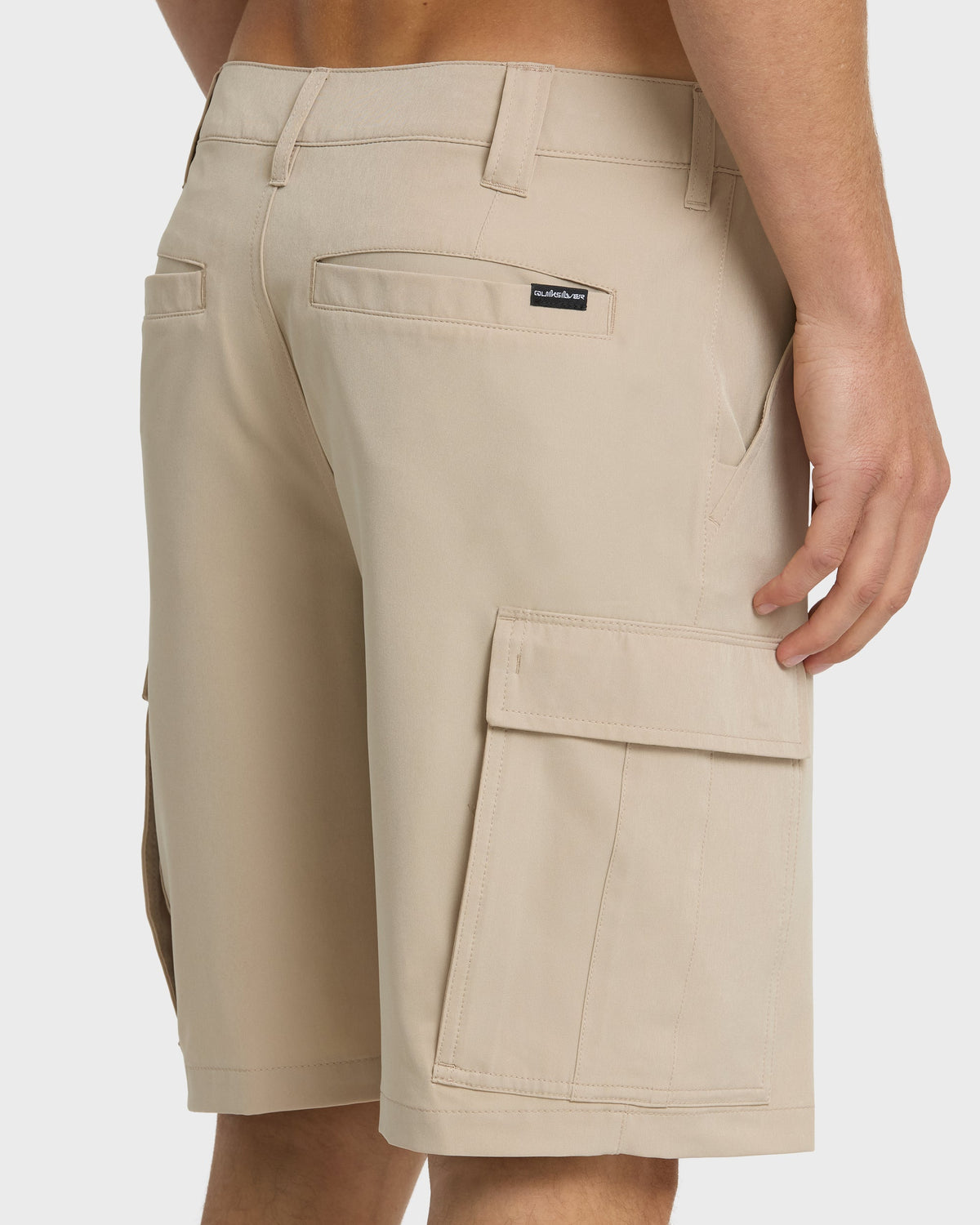 Union Amphibian Cargo 20" Hybrid Short - Taupe | Quick Silver