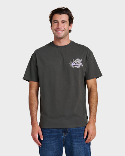 Dragon Master Heavy Weight T-shirt - Phantom | Quick Silver