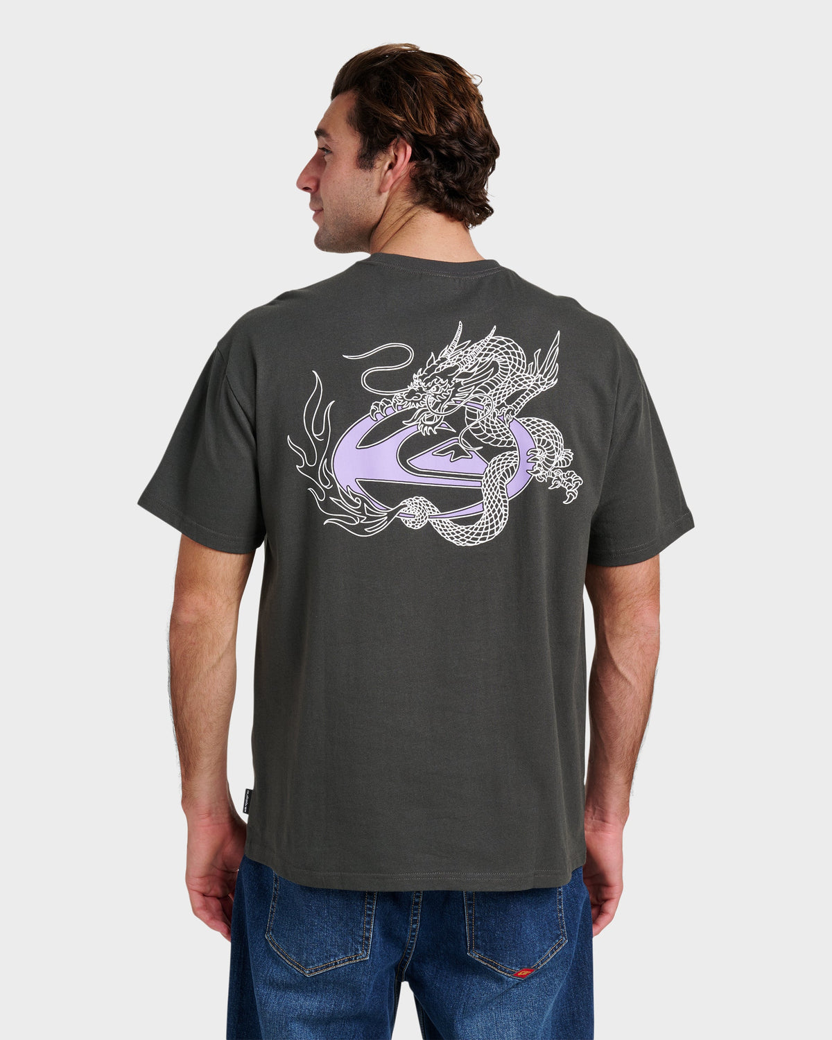 Dragon Master Heavy Weight T-shirt - Phantom | Quick Silver