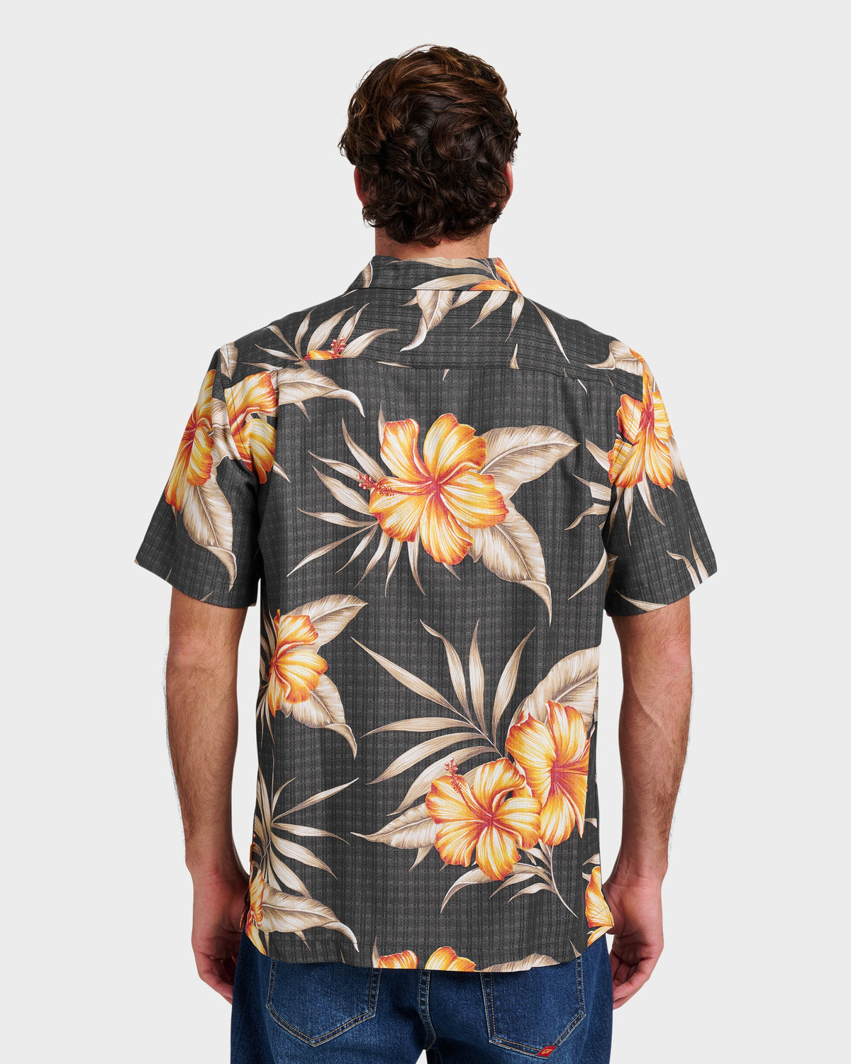 Waterman Tropical Dream Shirt - Black | Quick Silver