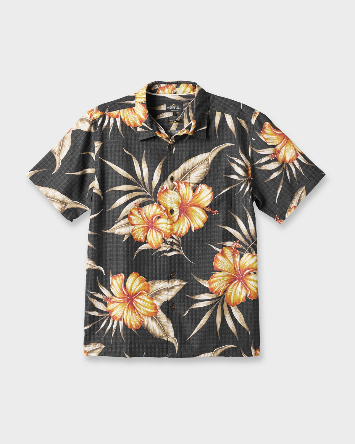 Waterman Tropical Dream Shirt - Black | Quick Silver