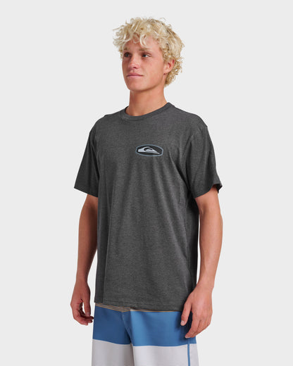 Stadium Emblem Classic T-shirt - Charcoal Heather | Quick Silver