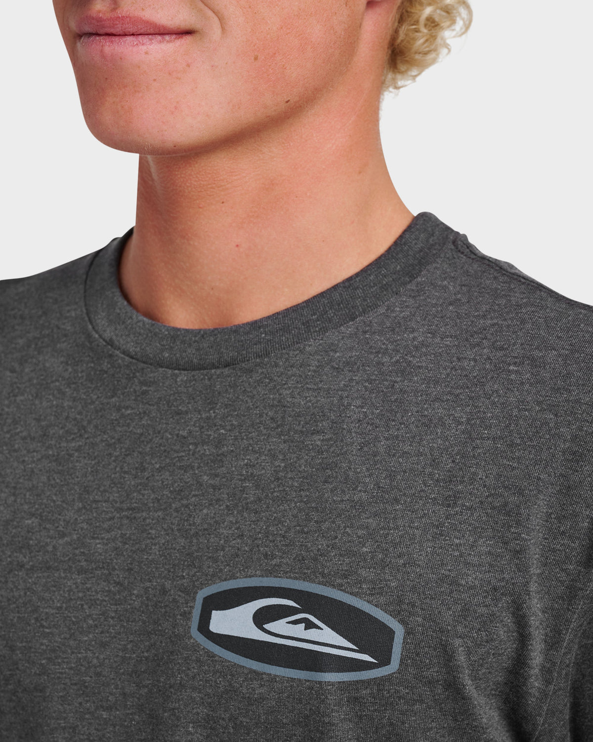 Stadium Emblem Classic T-shirt - Charcoal Heather | Quick Silver