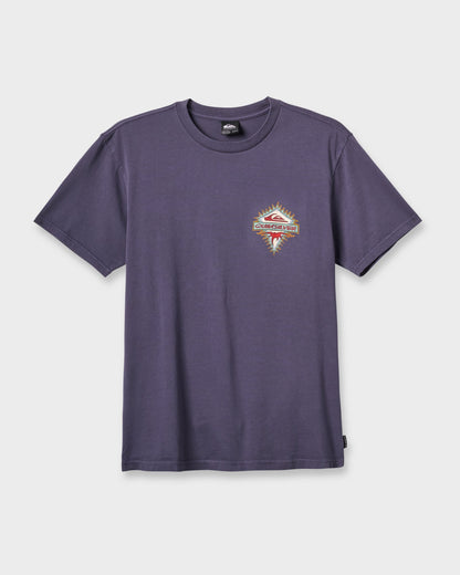 Liberty Spikespigment Dye T-Shirt - Graystone | Quick Silver