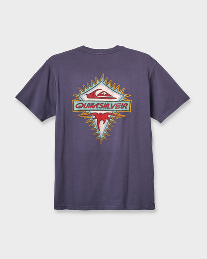 Liberty Spikespigment Dye T-Shirt - Graystone | Quick Silver