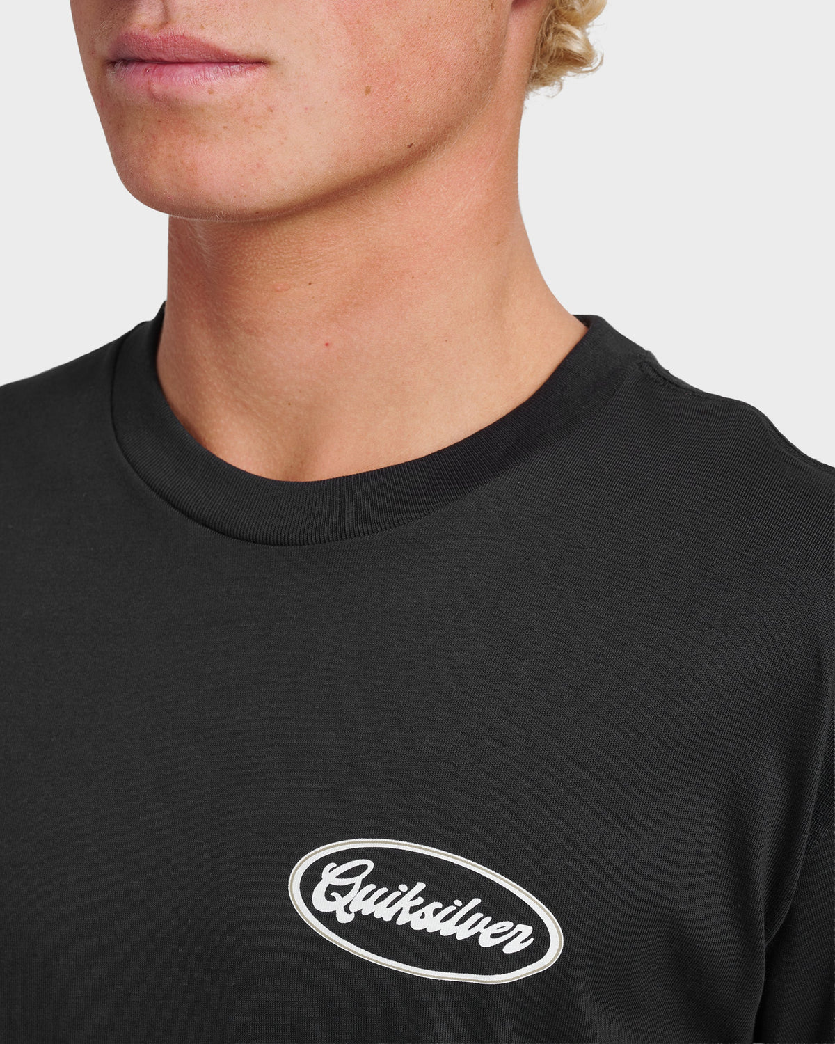 Mechanics Script Classic T-shirt - Black | Quick Silver