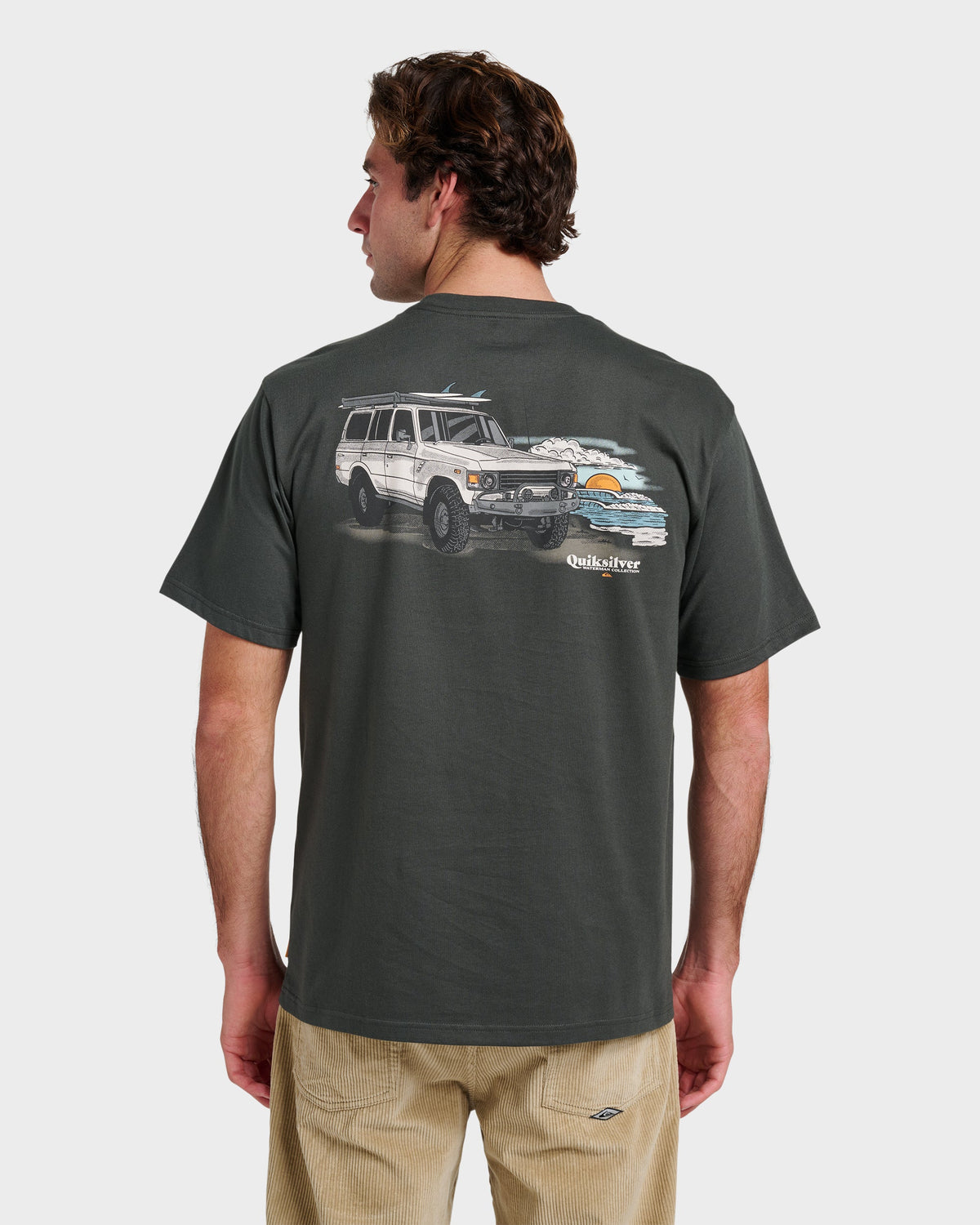 Waterman Adventures Classic T-shirt - Phantom | Quick Silver