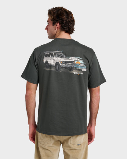 Waterman Adventures Classic T-shirt - Phantom | Quick Silver
