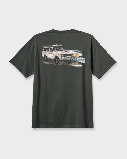 Waterman Adventures Classic T-shirt - Phantom | Quick Silver