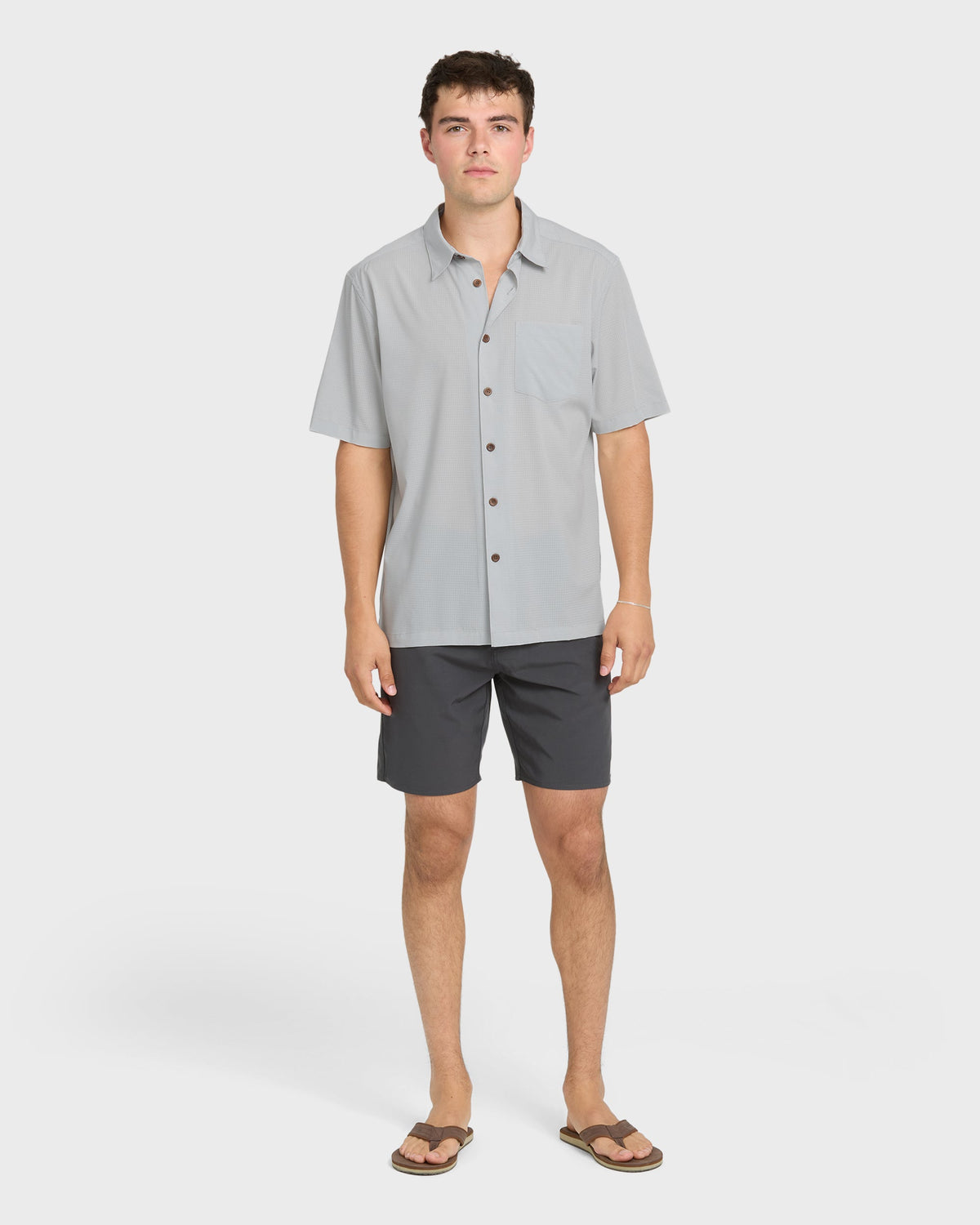 Chaser Short Sleeve Woven Shirt - High Rise | Quick Silver