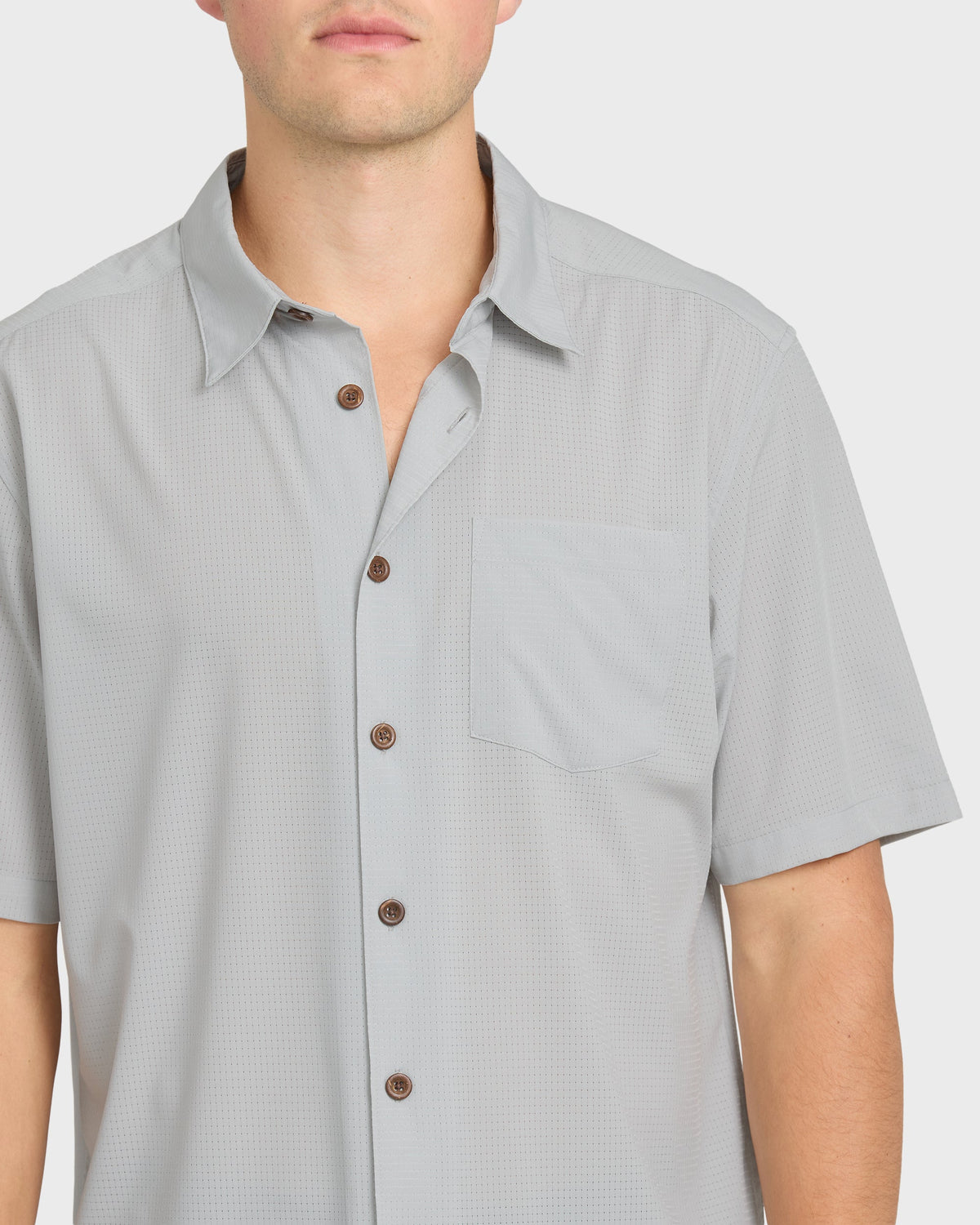 Chaser Short Sleeve Woven Shirt - High Rise | Quick Silver