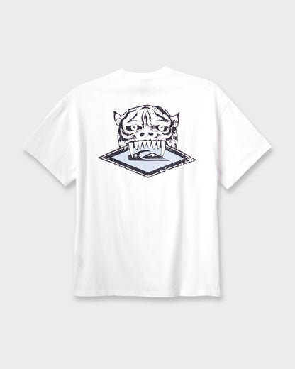 Jungle Cat Heavy Weight T-shirt - White | Quick Silver