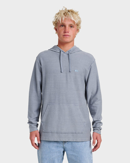 Alamitos Long Sleeve Hooded Top - China Blue | Quick Silver