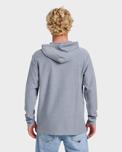 Alamitos Long Sleeve Hooded Top - China Blue | Quick Silver