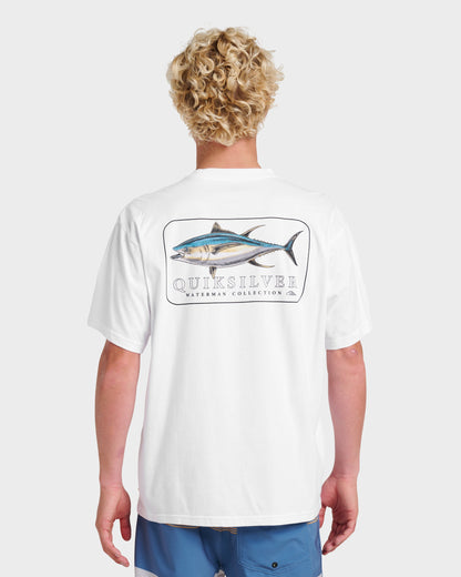 Waterman Yellowfinner Classic T-shirt - White | Quick Silver