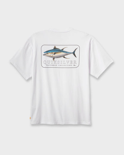 Waterman Yellowfinner Classic T-shirt - White | Quick Silver