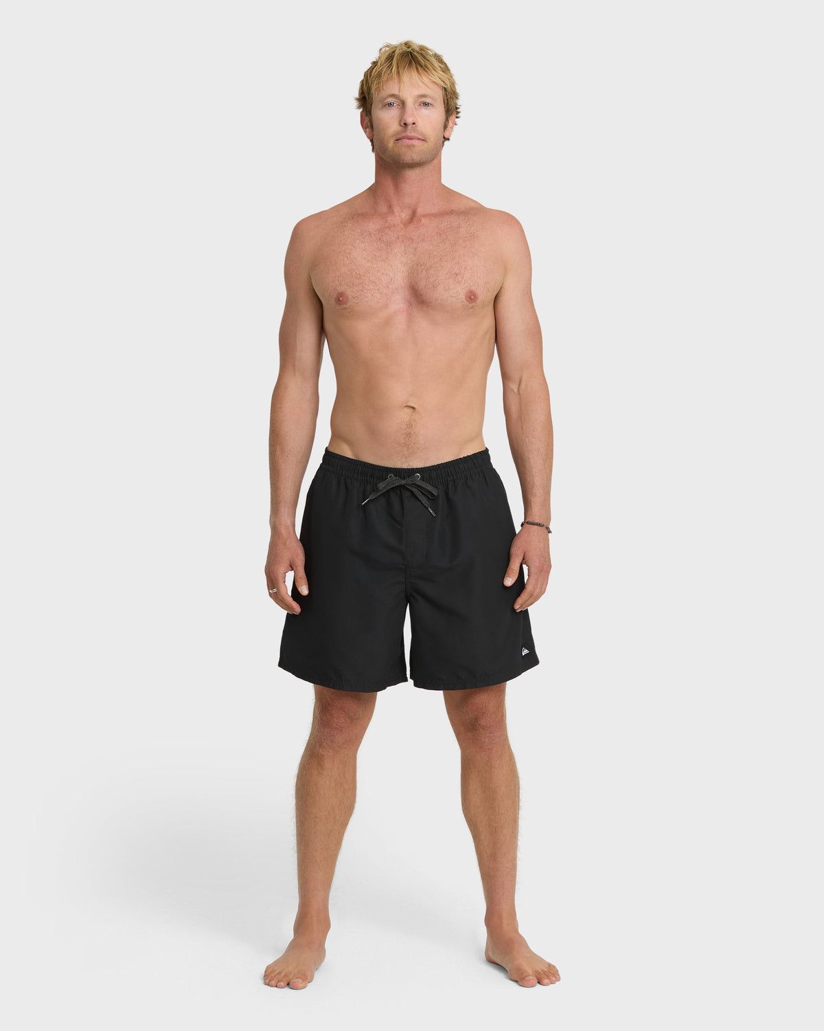 Everyday Solid 17" Swim Trunks - Black | Quick Silver