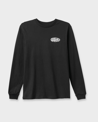 Impaired Camo Long Sleeve T-shirt - Black | Quick Silver