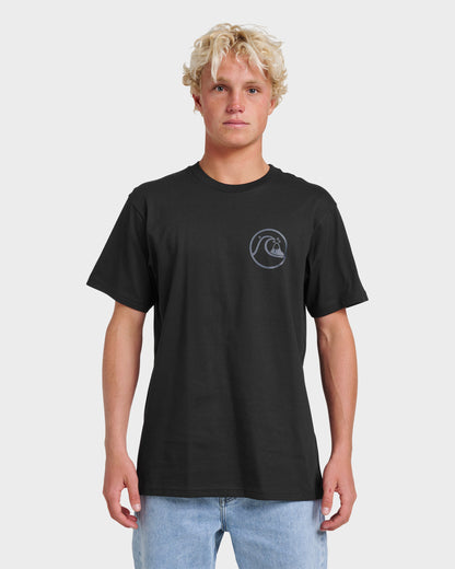 Jungle Wave Classic T-shirt - Black | Quick Silver