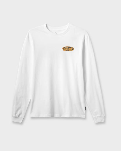 Impaired Camo Long Sleeve T-shirt - White | Quick Silver
