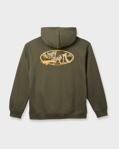 Graphic Hoodie - Grape Leaf | Quick Silver