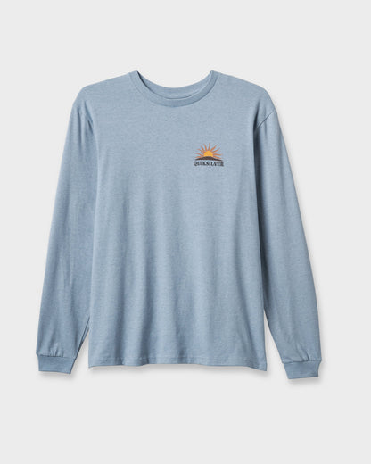 Dawn Patrol Long Sleeve T-shirt - Ashley Blue Heather | Quick Silver