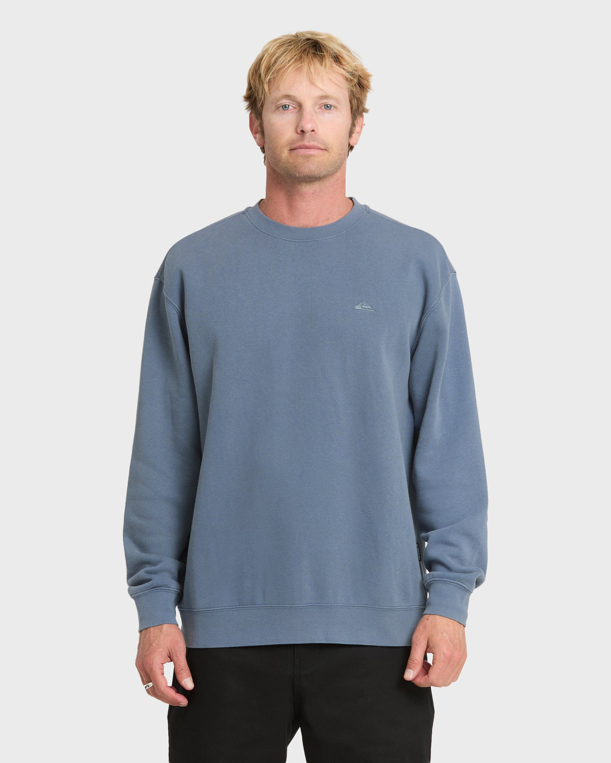 Saltwater Crewneck Sweatshirt - China Blue | Quick Silver