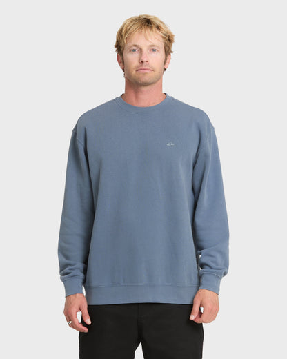 Saltwater Crewneck Sweatshirt - China Blue | Quick Silver