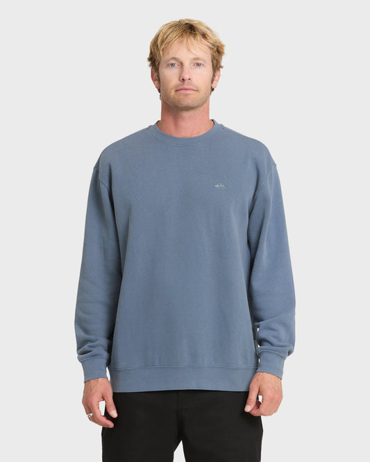 Saltwater Crewneck Sweatshirt - China Blue | Quick Silver