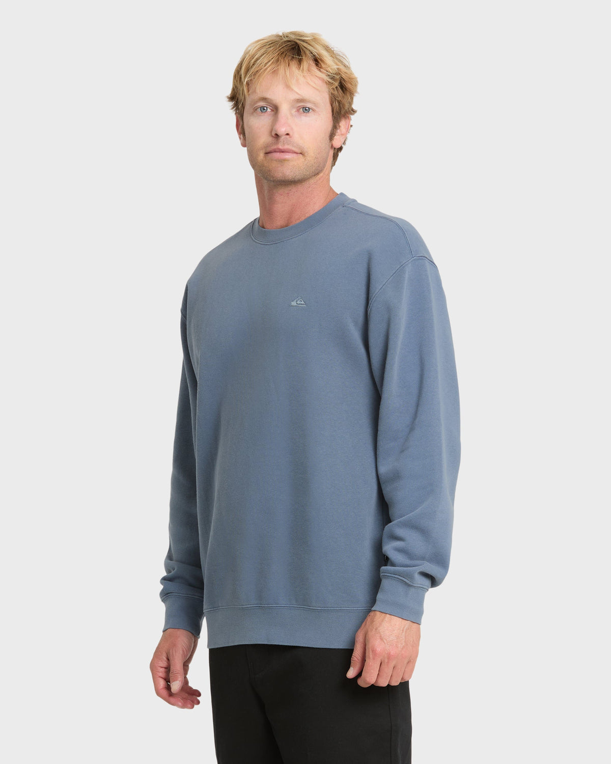 Saltwater Crewneck Sweatshirt - China Blue | Quick Silver