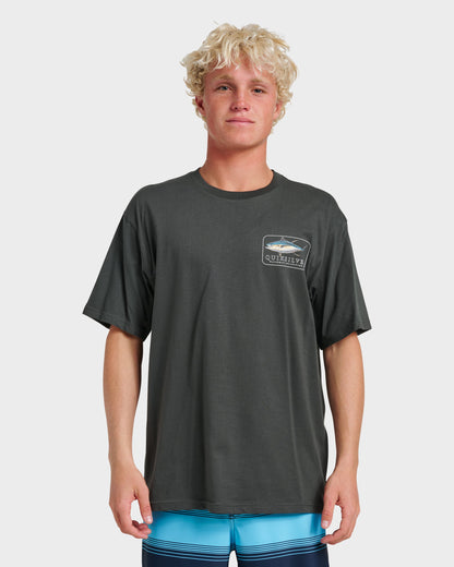 Waterman Yellowfinner Classic T-shirt - Phantom | Quick Silver