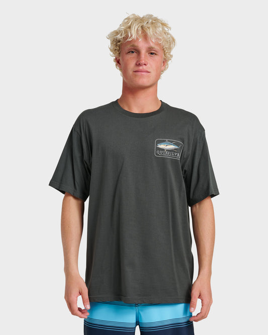 Waterman Yellowfinner Classic T-shirt - Phantom | Quick Silver