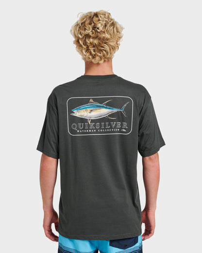 Waterman Yellowfinner Classic T-shirt - Phantom | Quick Silver