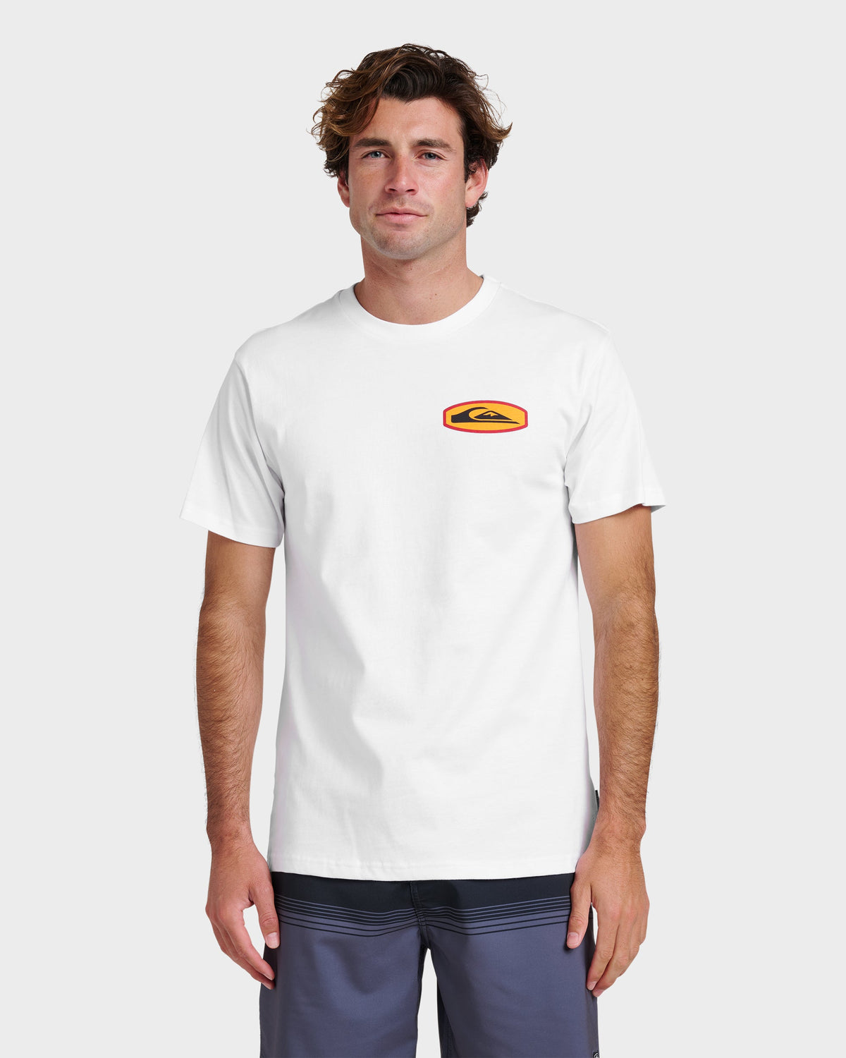 Stadium Emblem Classic T-shirt - White | Quick Silver