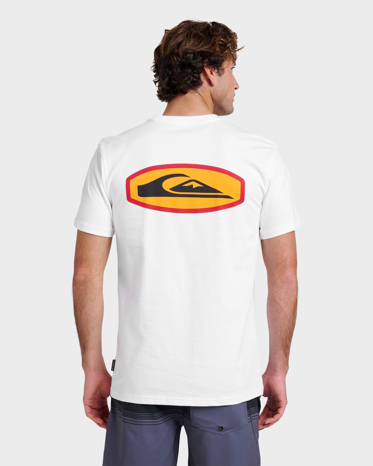 Stadium Emblem Classic T-shirt - White | Quick Silver
