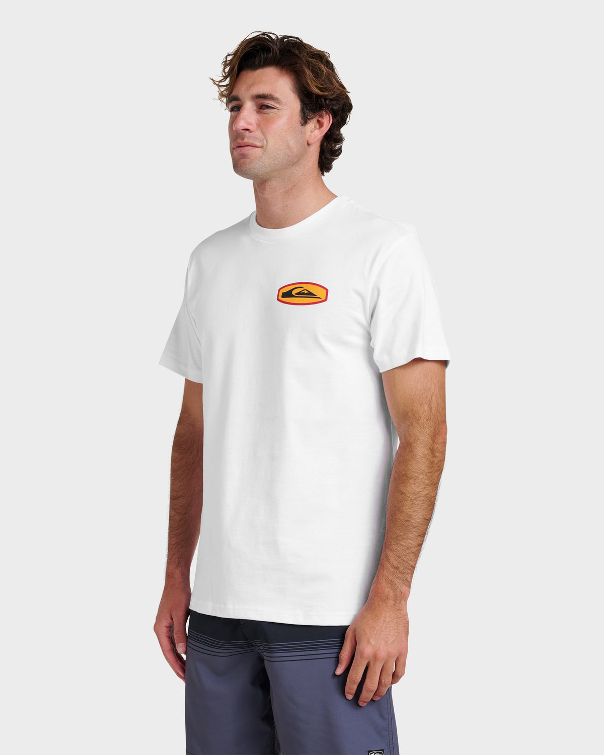 Stadium Emblem Classic T-shirt - White | Quick Silver