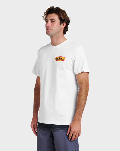Stadium Emblem Classic T-shirt - White | Quick Silver
