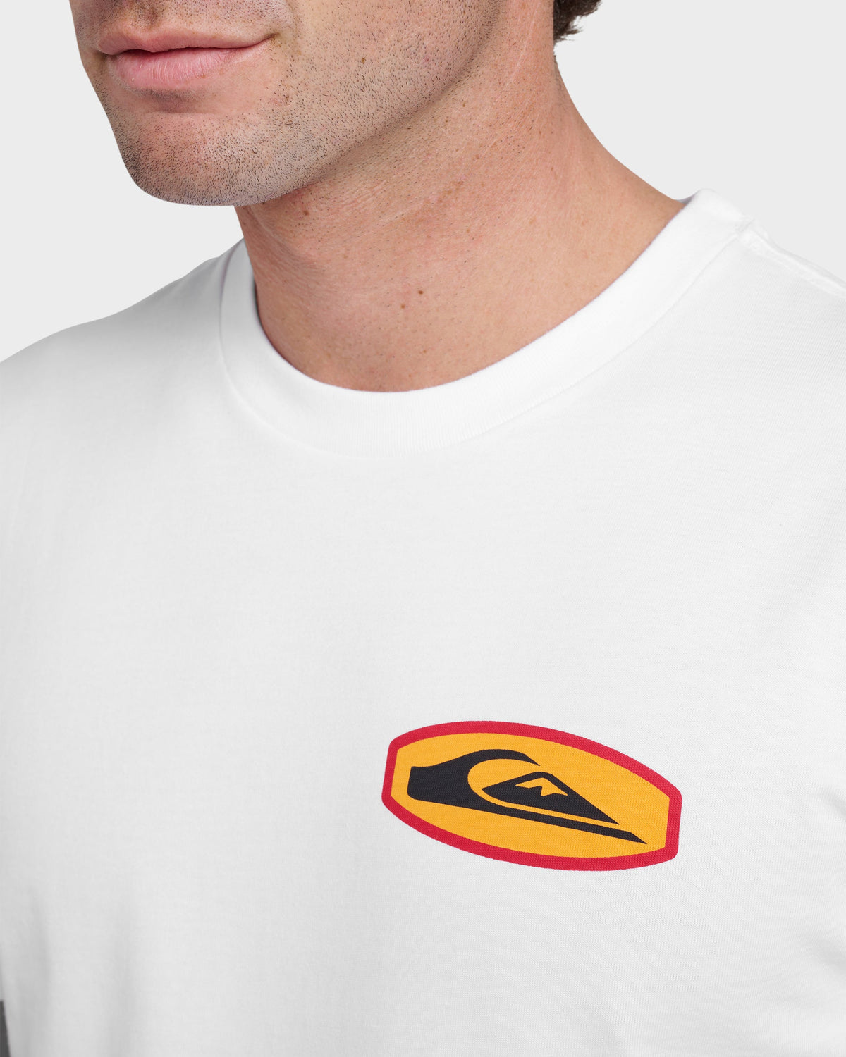 Stadium Emblem Classic T-shirt - White | Quick Silver