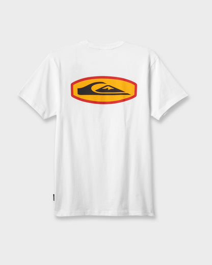 Stadium Emblem Classic T-shirt - White | Quick Silver
