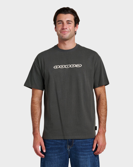 Linked Heavy Weight T-shirt - Phantom | Quick Silver
