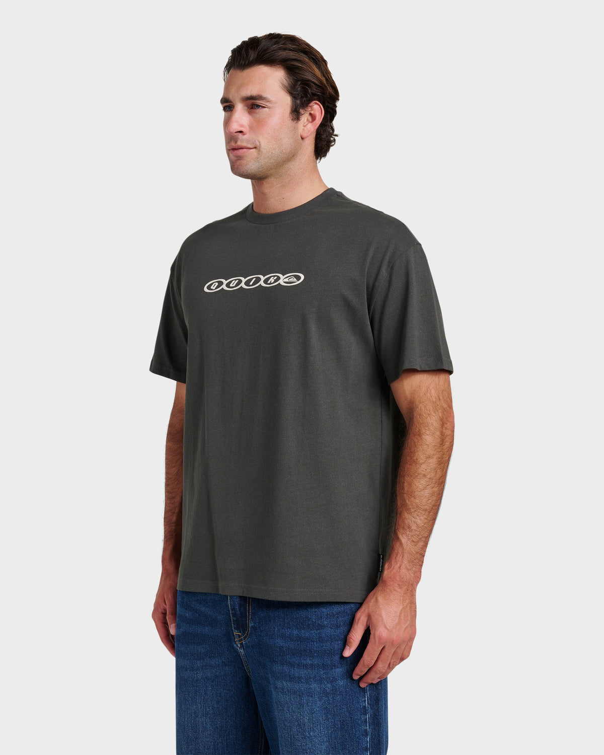 Linked Heavy Weight T-shirt - Phantom | Quick Silver