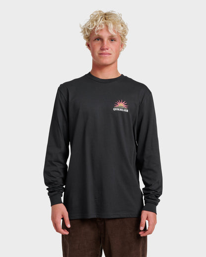 Dawn Patrol Long Sleeve T-shirt - Black | Quick Silver