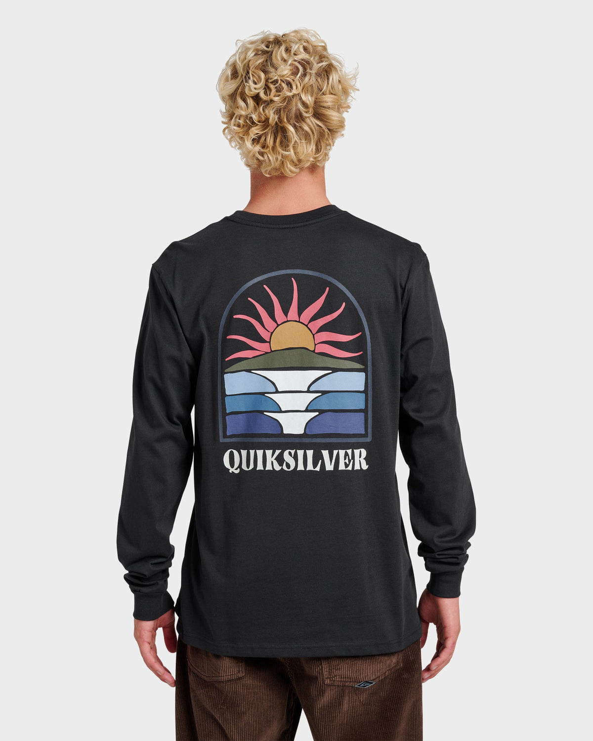 Dawn Patrol Long Sleeve T-shirt - Black | Quick Silver