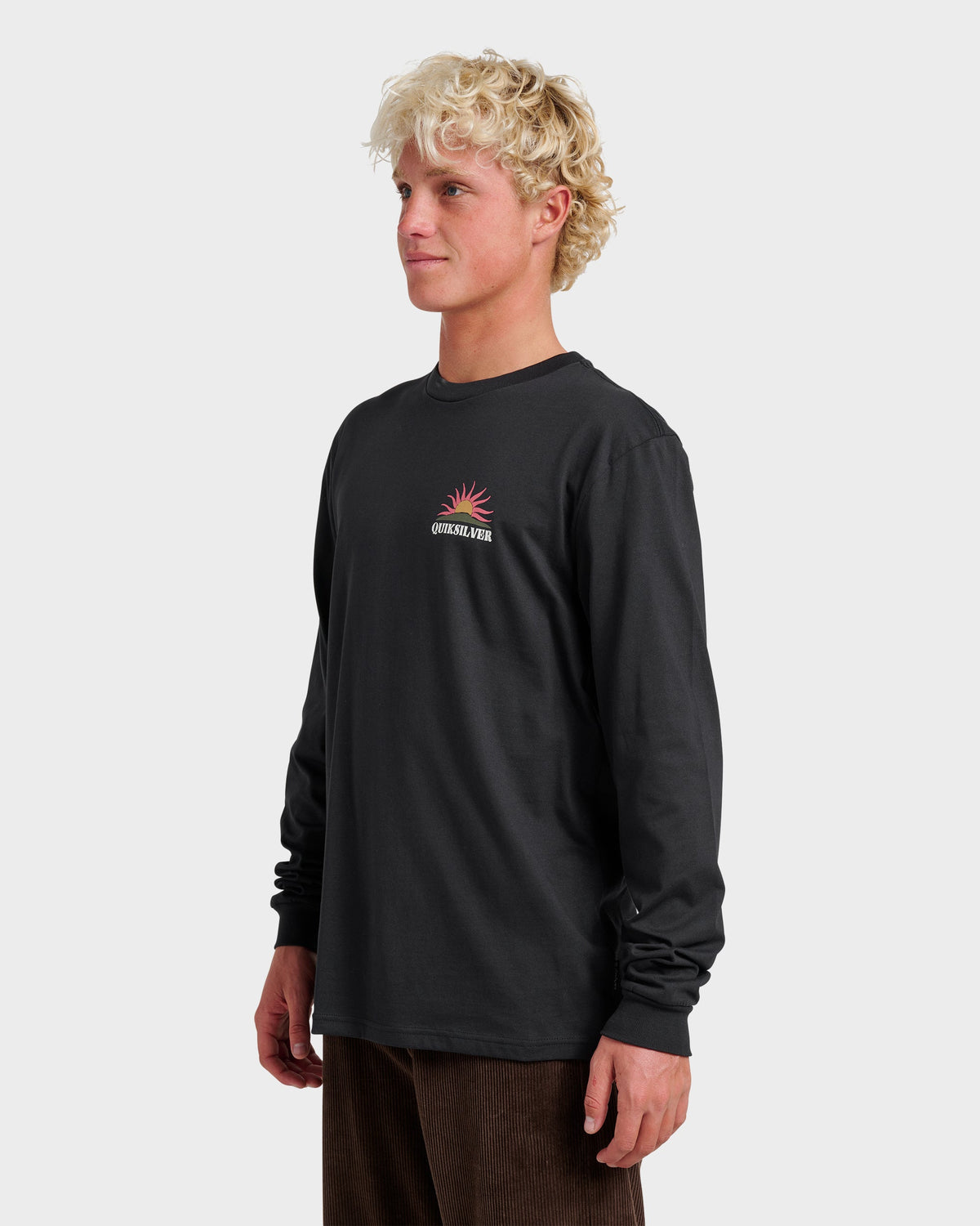 Dawn Patrol Long Sleeve T-shirt - Black | Quick Silver