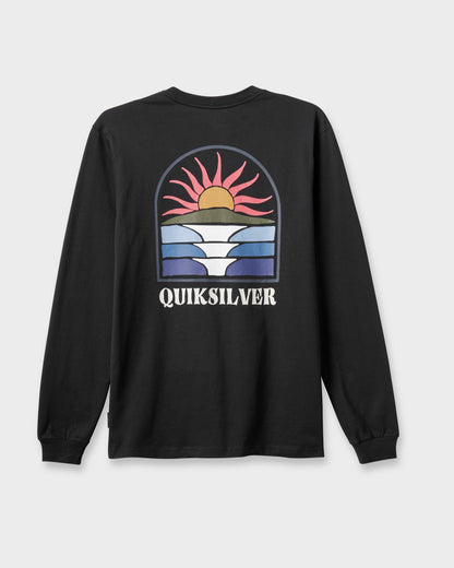 Dawn Patrol Long Sleeve T-shirt - Black | Quick Silver